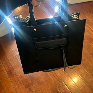 Black and gold hardware beautiful Rebecca Minkoff bag